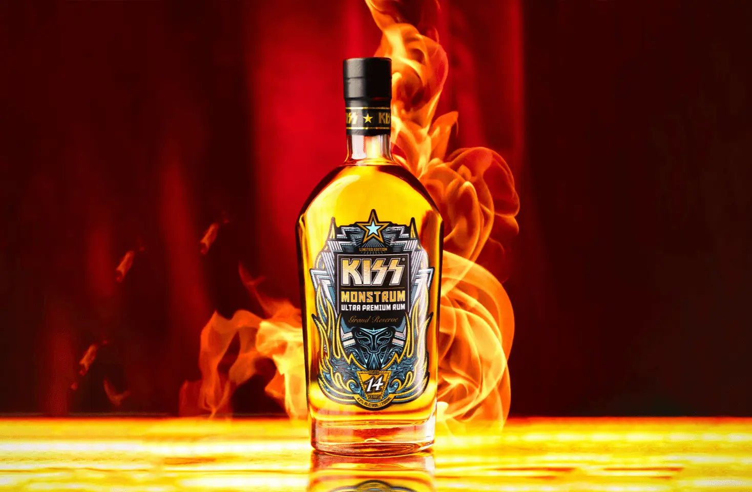 KISS 'Monstrum' 14 Year Old Limited Edition Grand Reserve Ultra Premium Rum