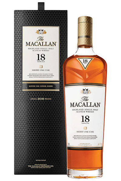 Macallan 18 Year Sherry Oak | Iconic Single Malt Scotch