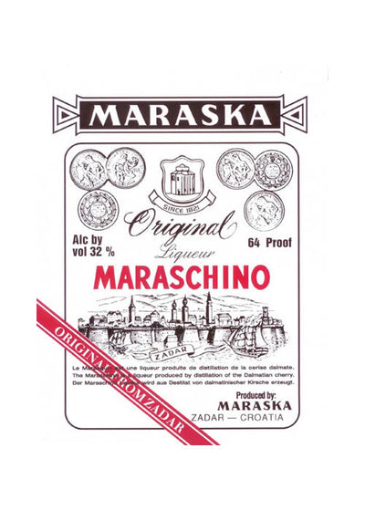 Maraska Maraschino 750ML – Classic Croatian Cherry Liqueur