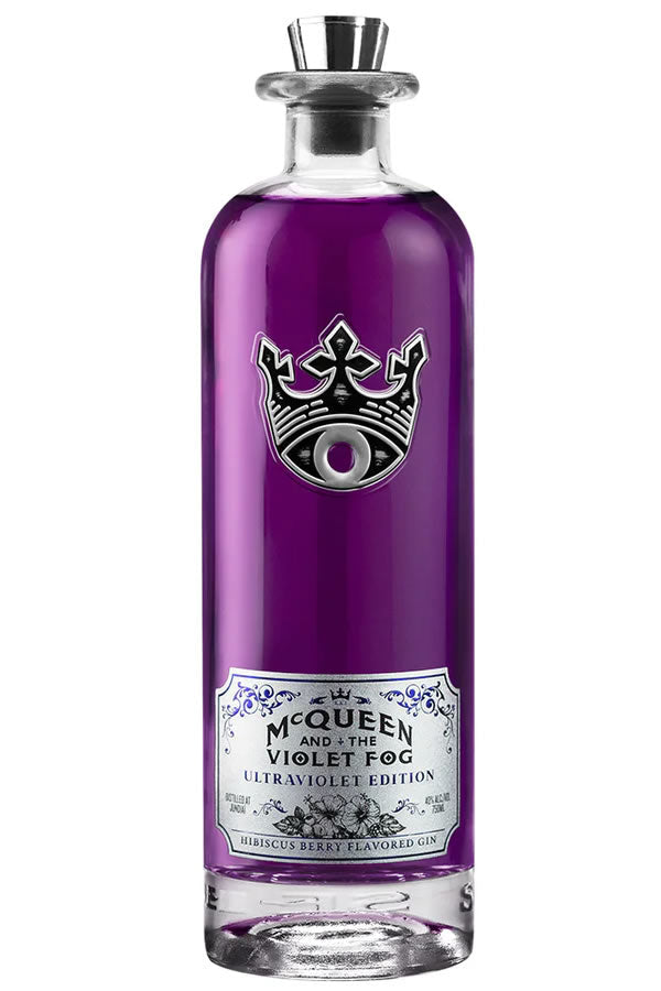 McQueen and the Violet Fog Ultraviolet Edition Gin 750ML - Gin | Shop Online at Bottlestork