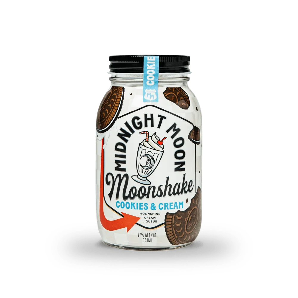 Midnight Moonshake Cookies & Cream Liqueur 750ML