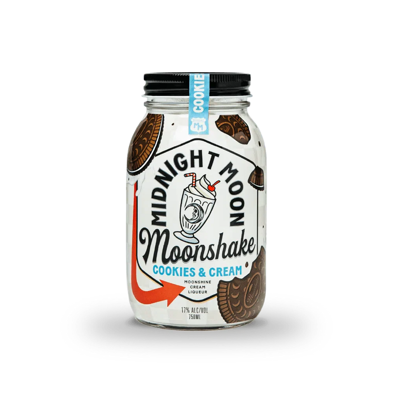 Midnight Moonshake Cookies & Cream Liqueur 750ML