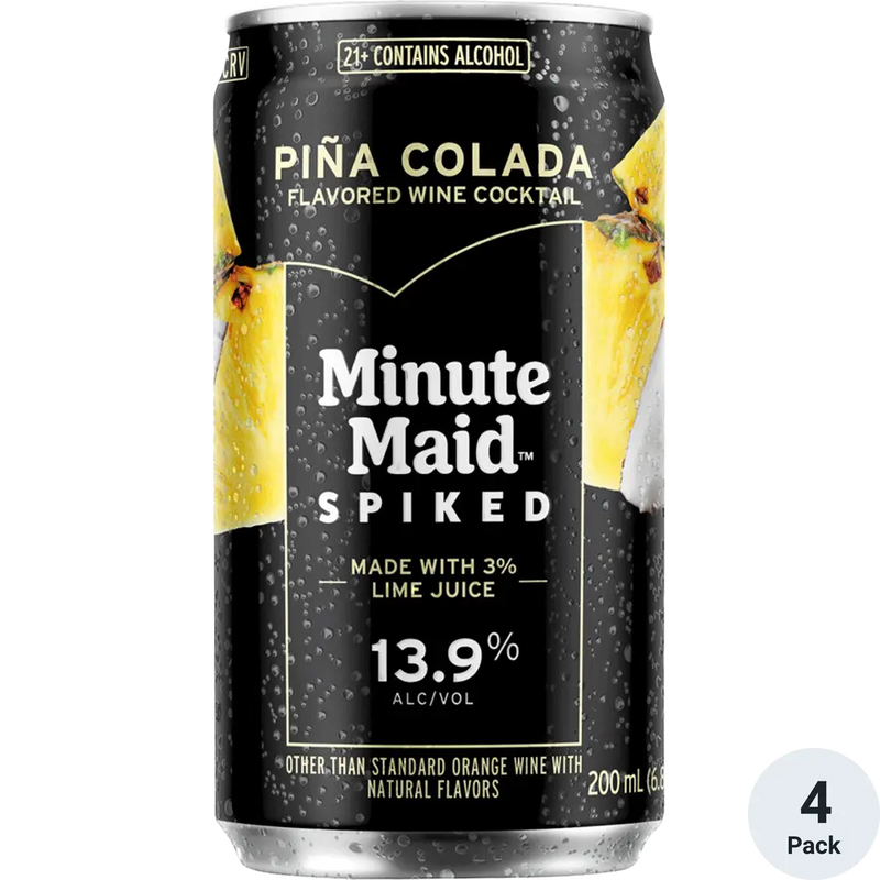 Minute Maid Spiked Pina Colada 4Pk
