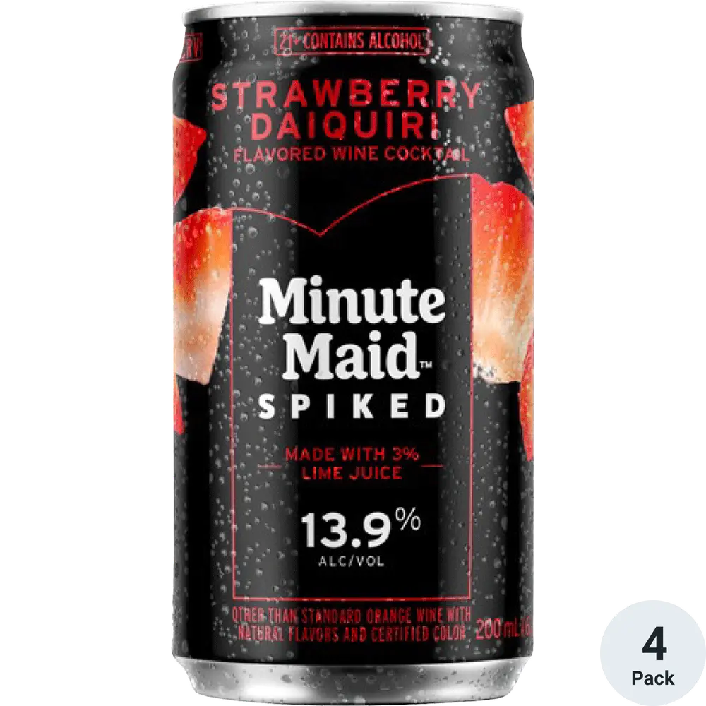 Minute Maid Strawberry Daiquiri 4 Pack