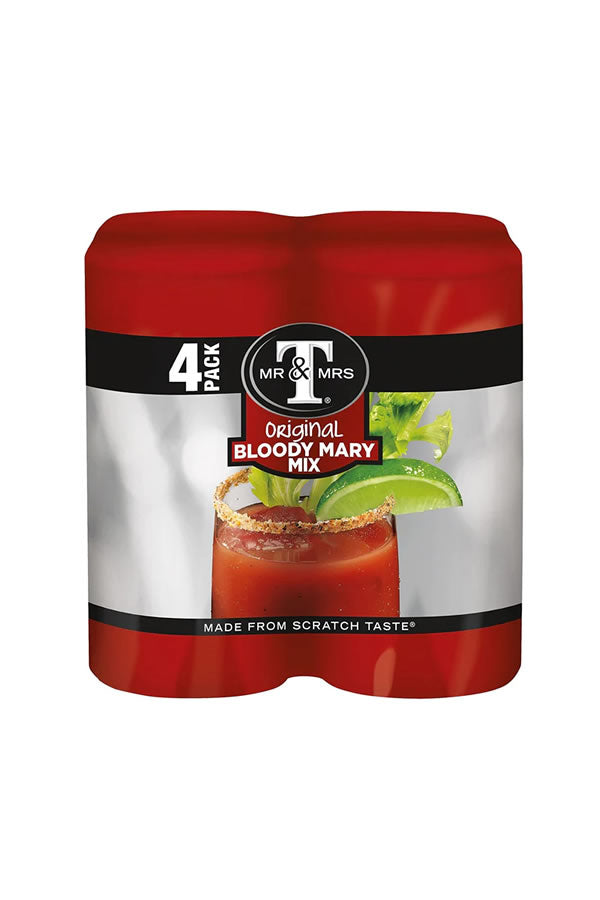 Mr & Mrs T Bloody Mary Mix 6Pk Can - Cocktail Mix | Shop Online at Bottlestork