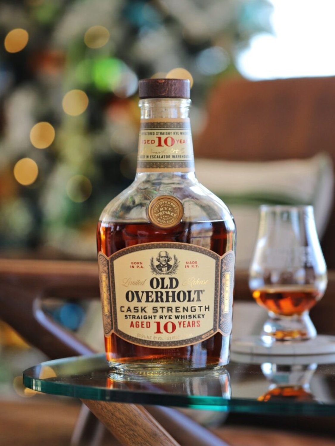 Old Overholt Cask Strength Limited Release 10 Year Straight Rye