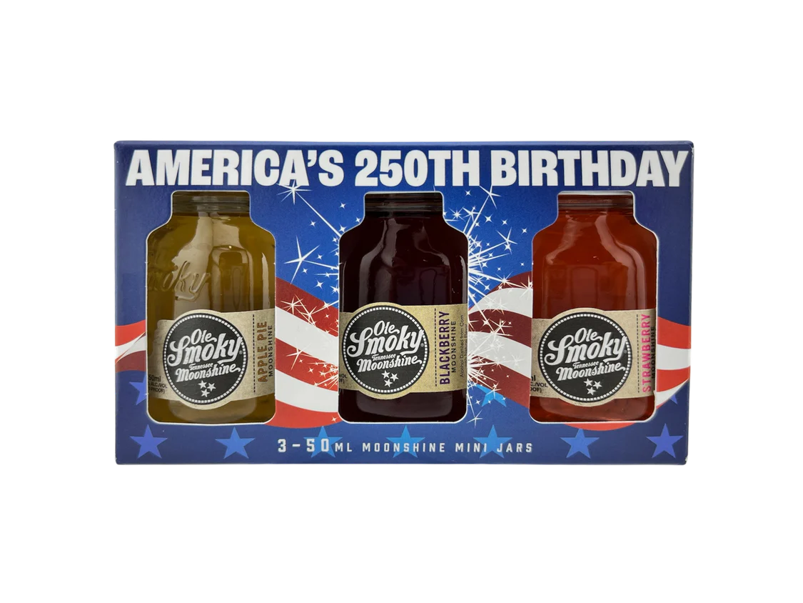 Ole Smoky 250th American Anniversary Edition 3 Pack