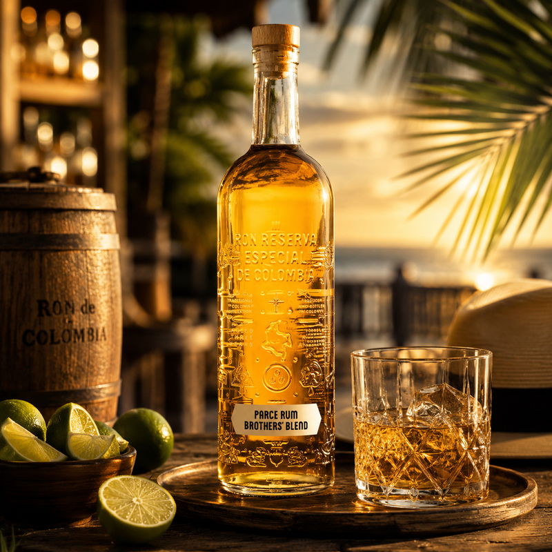 Parce Brothers' Blend Colombian Rum 750ML