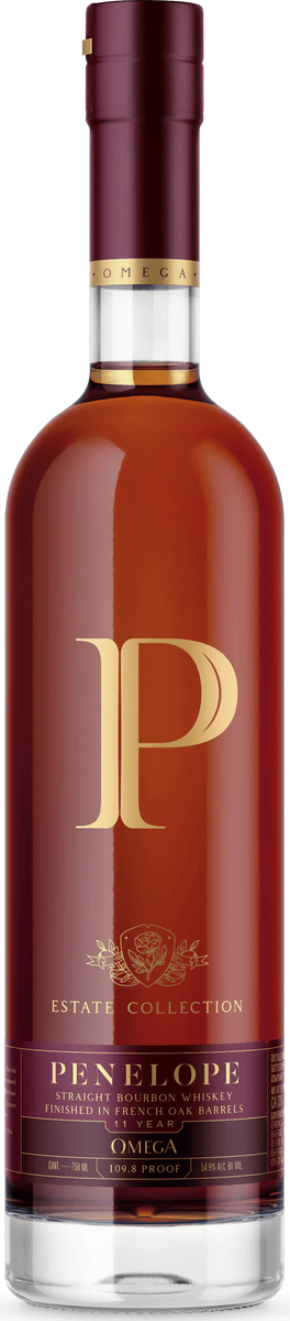 Penelope Estate Collection Omega Bourbon – 11 Year French Oak Finish