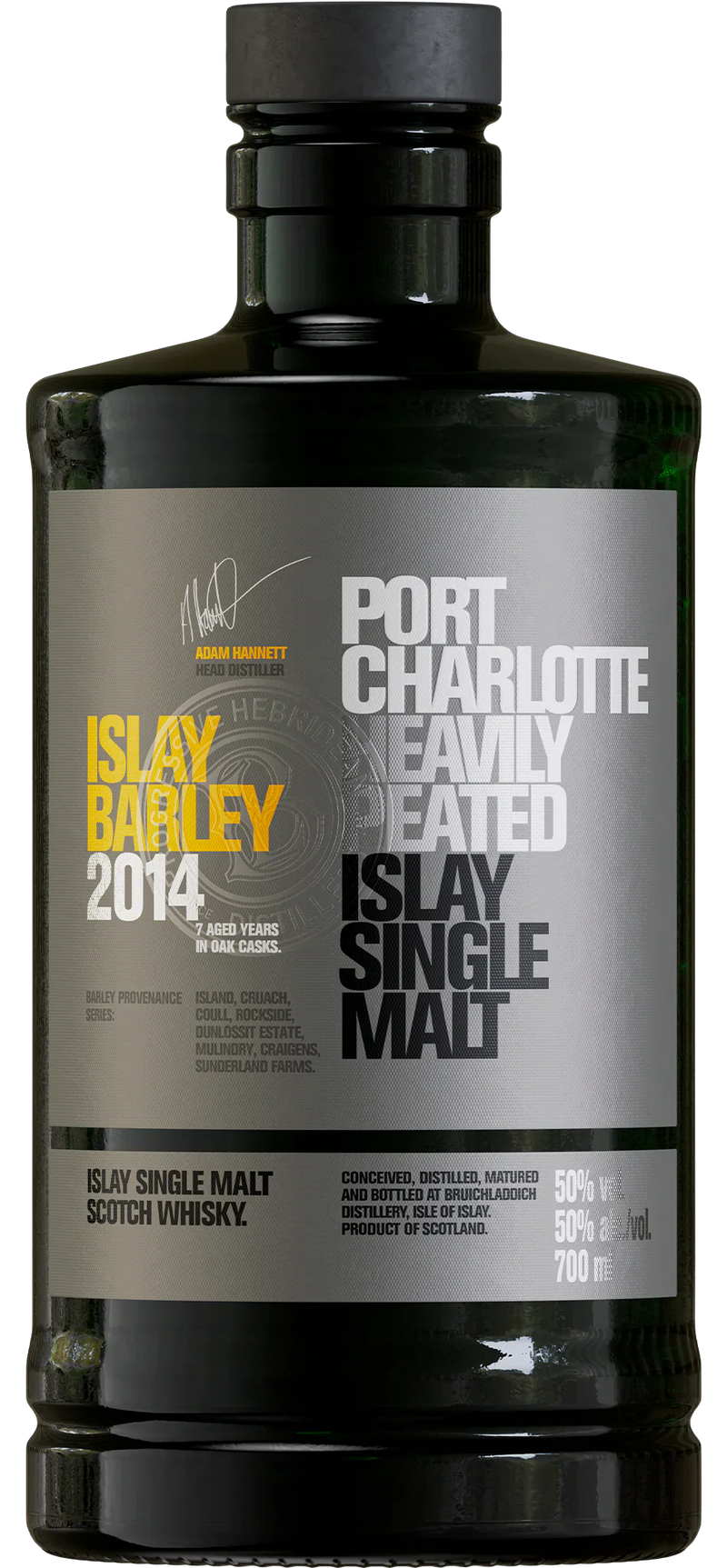 Port Charlotte Islay Barley Heavily Peated 2014 750ML