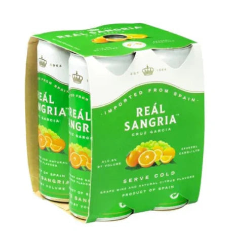 Real Sangria White 4PK Cans