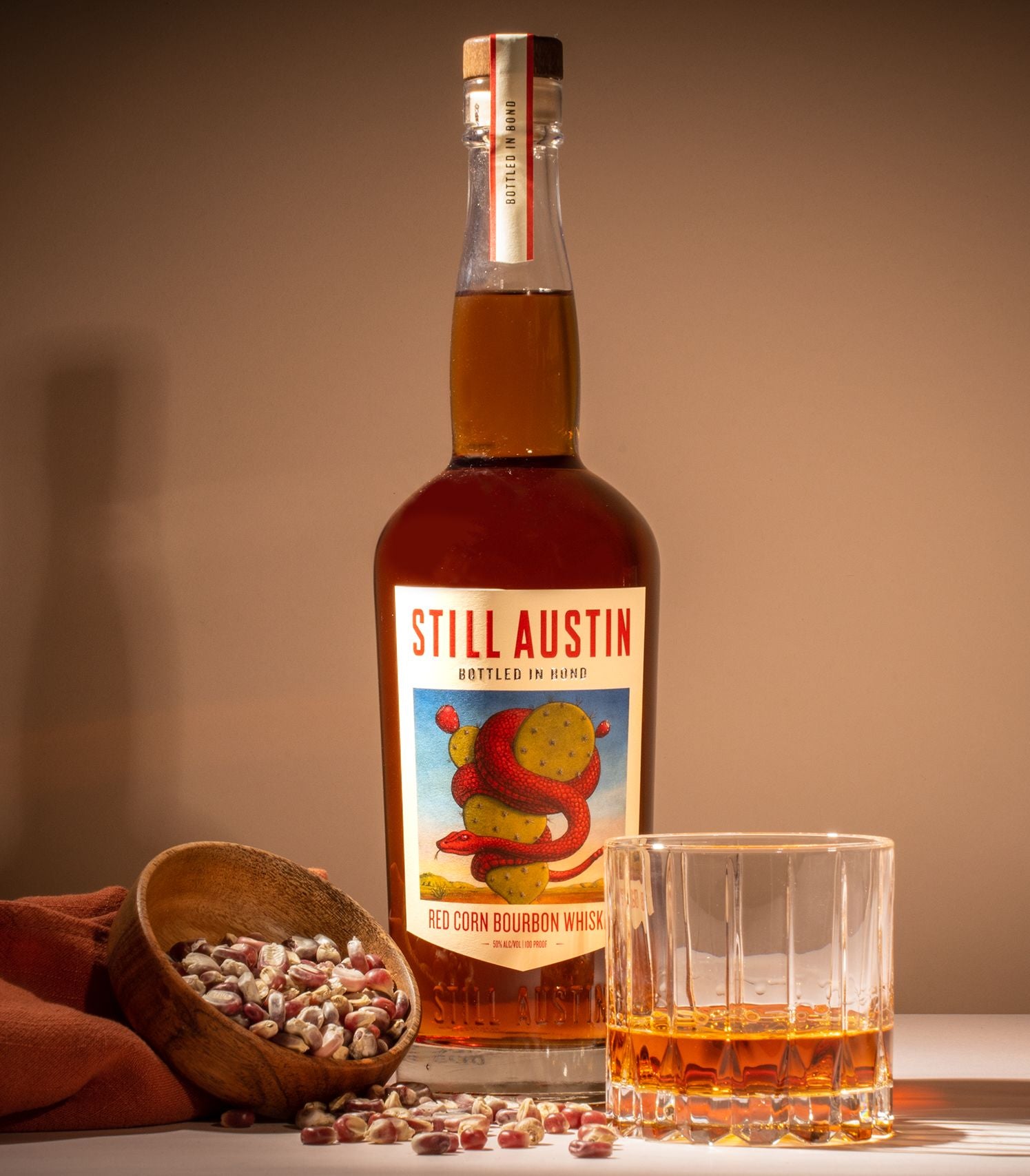 Still Austin Bottled in Bond Red Corn Bourbon