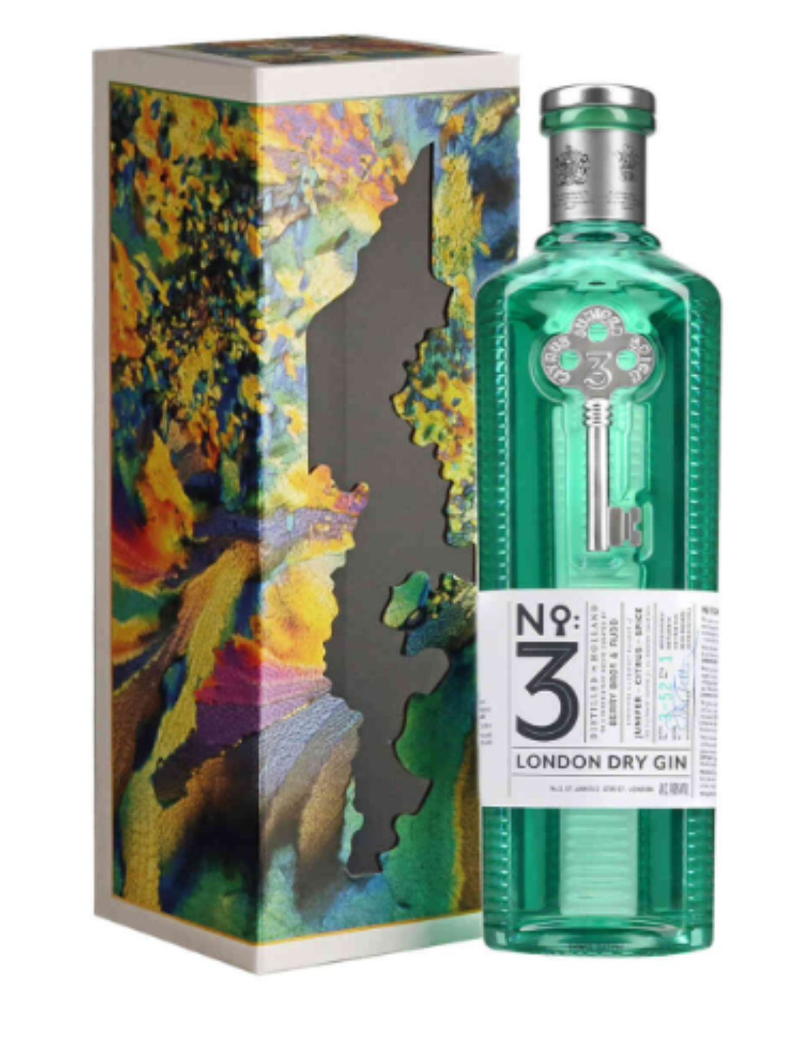 No 3 London Dry Gin with Holiday Gift Box