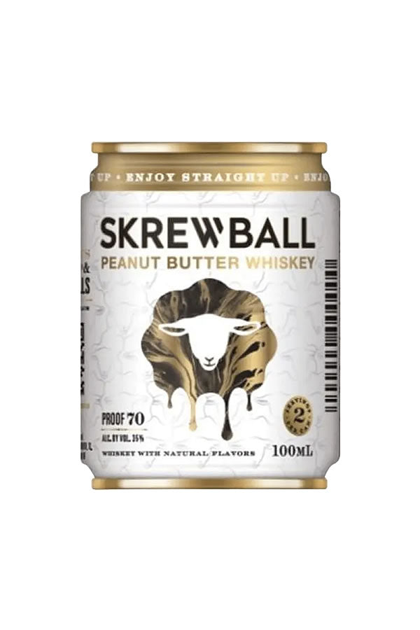 Skrewball Peanut Butter Whiskey Can - Flavored Whiskey | Shop Online at Bottlestork