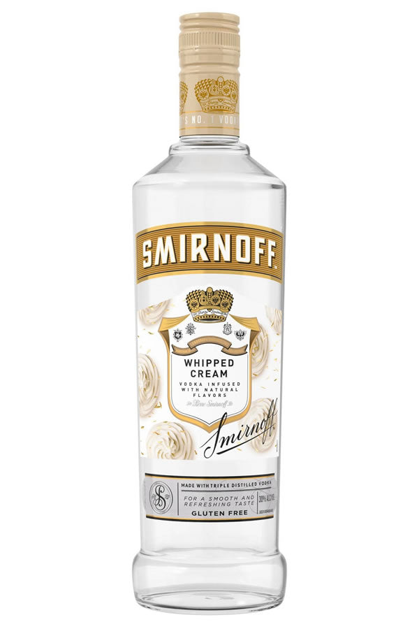 Smirnoff Whipped Cream Vodka 750ML - Vodka | Shop Online at Bottlestork