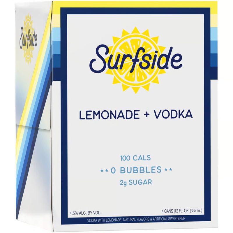 Surfside Lemonade Vodka 4 Pack