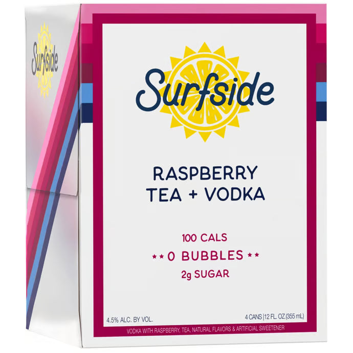 Surfside Raspberry Vodka 4 Pack