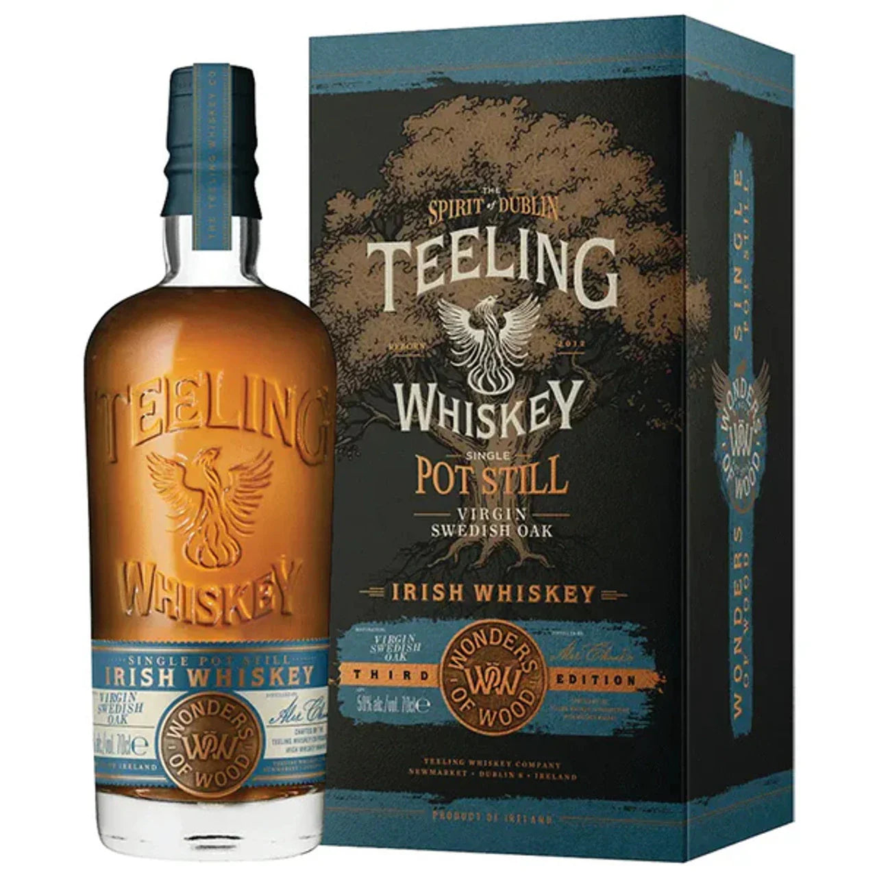 Teeling Wonders Of Wood Single Pot Still Swedish Oak 700ML