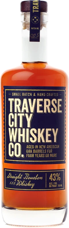 Traverse City Straight Bourbon XXX Whiskey 750ML