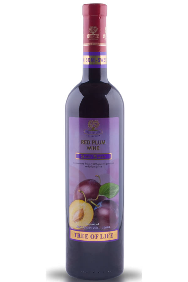 Tree Of Life Red Plum Wine - Fruit Wine | Shop Online at Bottlestork