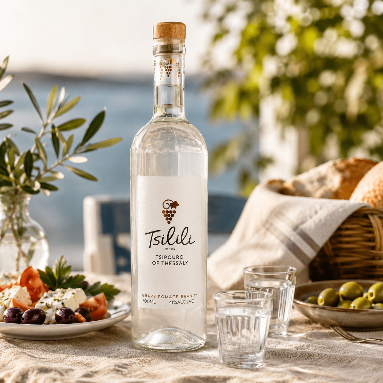 Tsilili Tsipouro of Thessaly 700ML