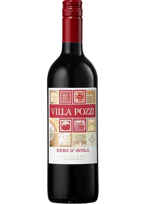 Villa Pozzi Nero D'Avola - Nero d'Avola | Shop Online at Bottlestork