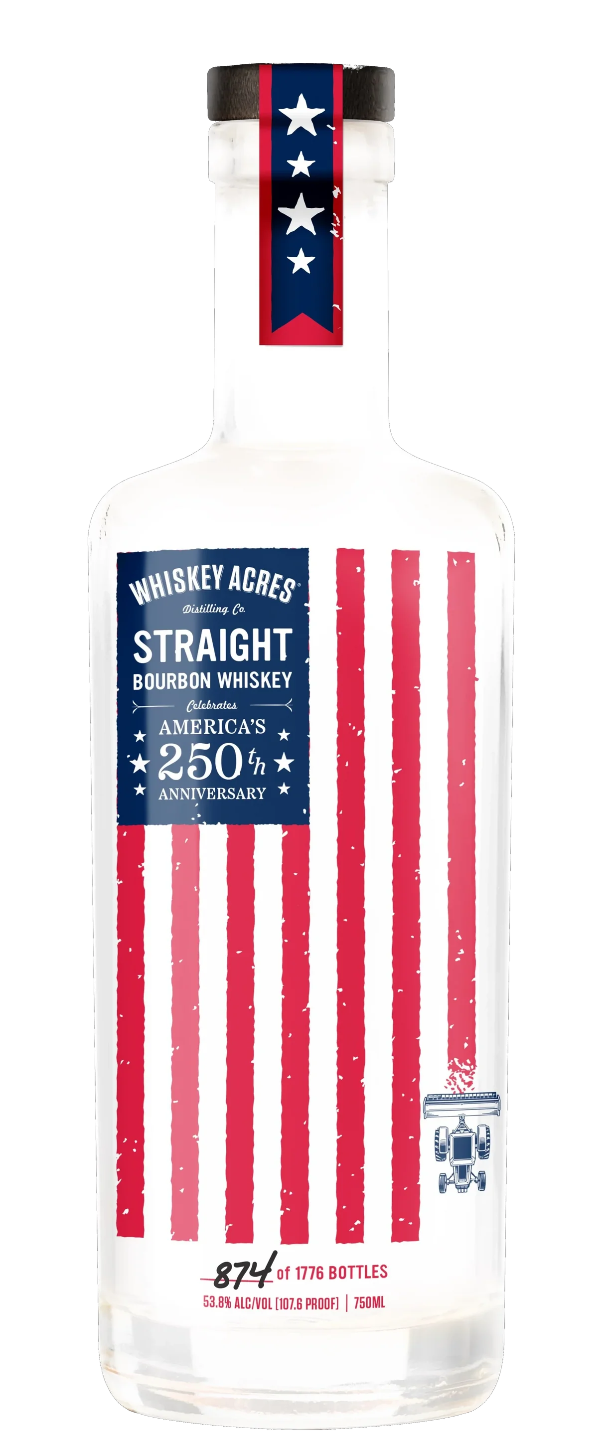 Whiskey Acres Farm Crafted America 250 Bourbon 750ML