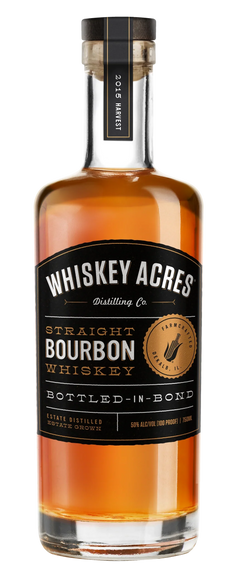 Whiskey Acres Farm Crafted Bottled in Bond Bourbon Whiskey 750ML