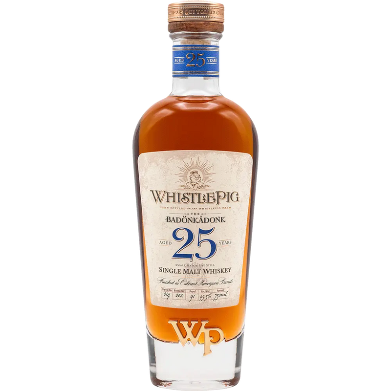 WhistlePig 25 Year Single Malt Badonkadonk 750ML