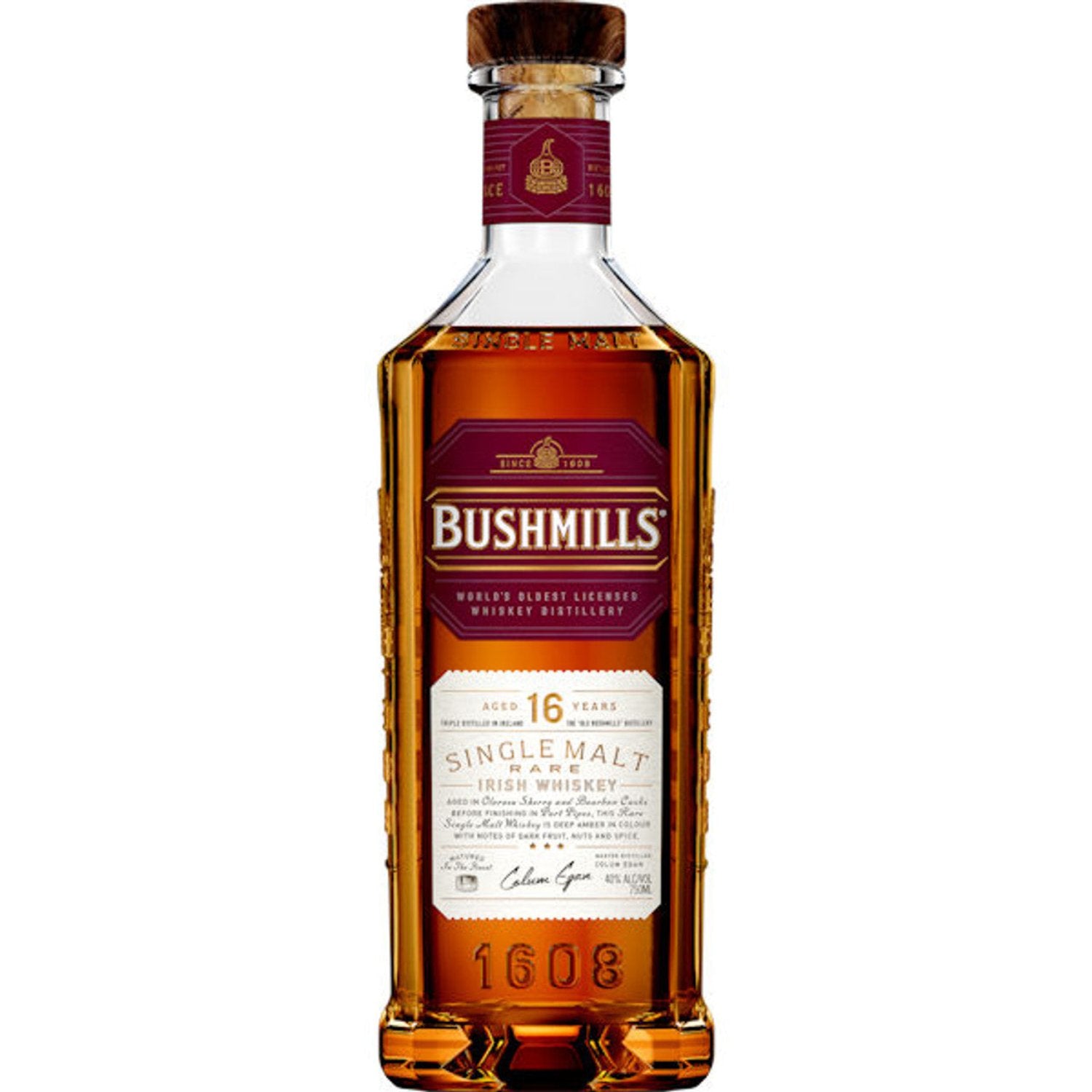 Bushmills 16 Year Single Malt Irish Whiskey