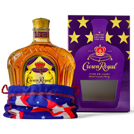 Crown Royal Limited Edition Fine De Luxe with Camo Bag