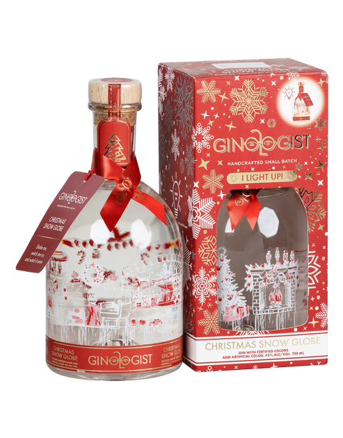 Craft Link Distillery Ginologist Small Batch Christmas Snow Globe Gin