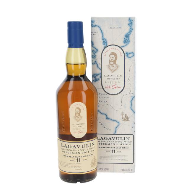 Lagavulin 11 Year Old  Offerman Edition Caribbean Rum Cask