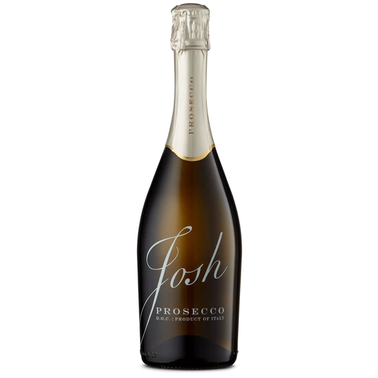 Josh Cellars Prosecco DOC bottle, Italian sparkling wine with crisp apple, pear, and citrus flavors