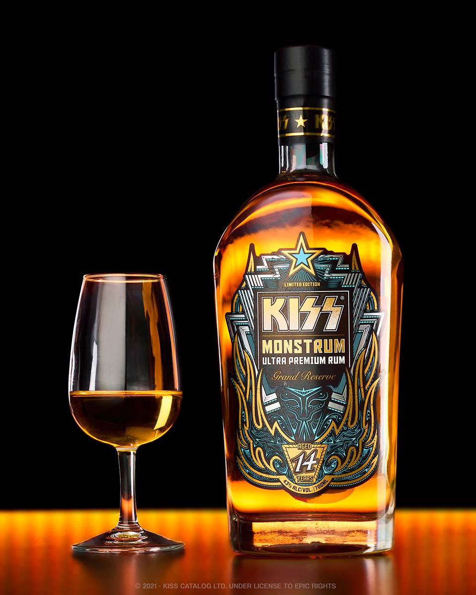 KISS 'Monstrum' 14 Year Old Limited Edition Grand Reserve Ultra Premium Rum