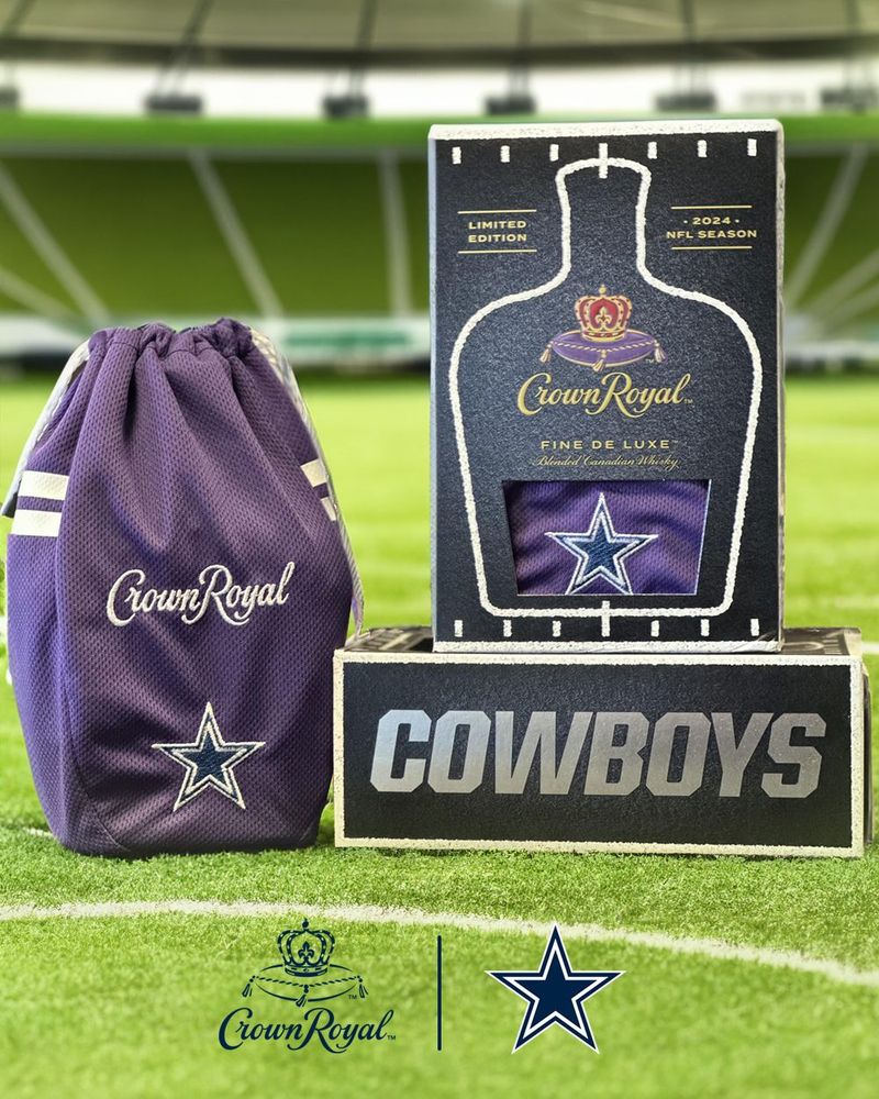 Crown Royal Limited Edition 2024 Dallas Cowboys