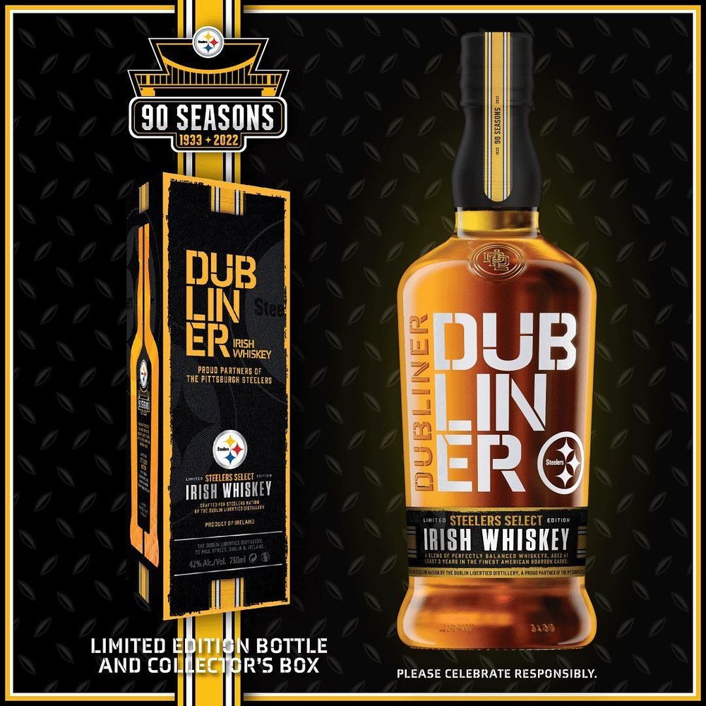 Dubliner Steelers Select Limited Edition Irish Whiskey