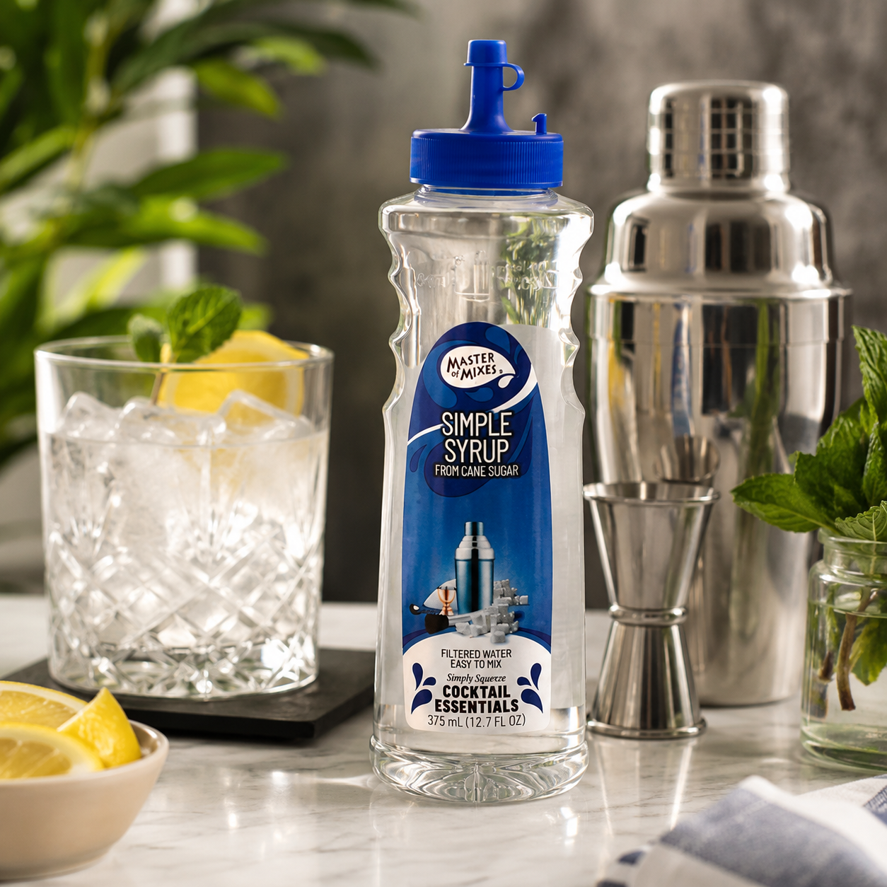 Master of Mixes Cocktail Essentials Simple Syrup 375ML