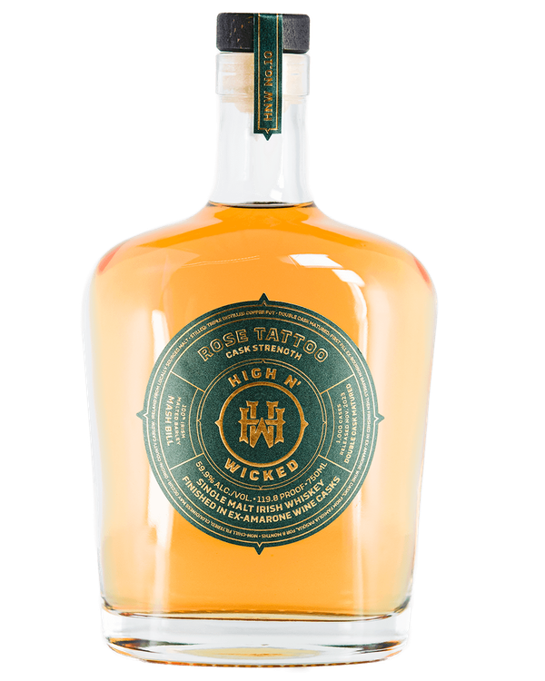 High N' Wicked Rose Tattoo Irish Whiskey