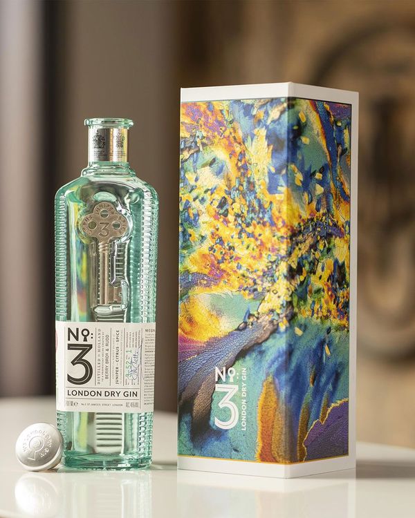 No 3 London Dry Gin with Holiday Gift Box
