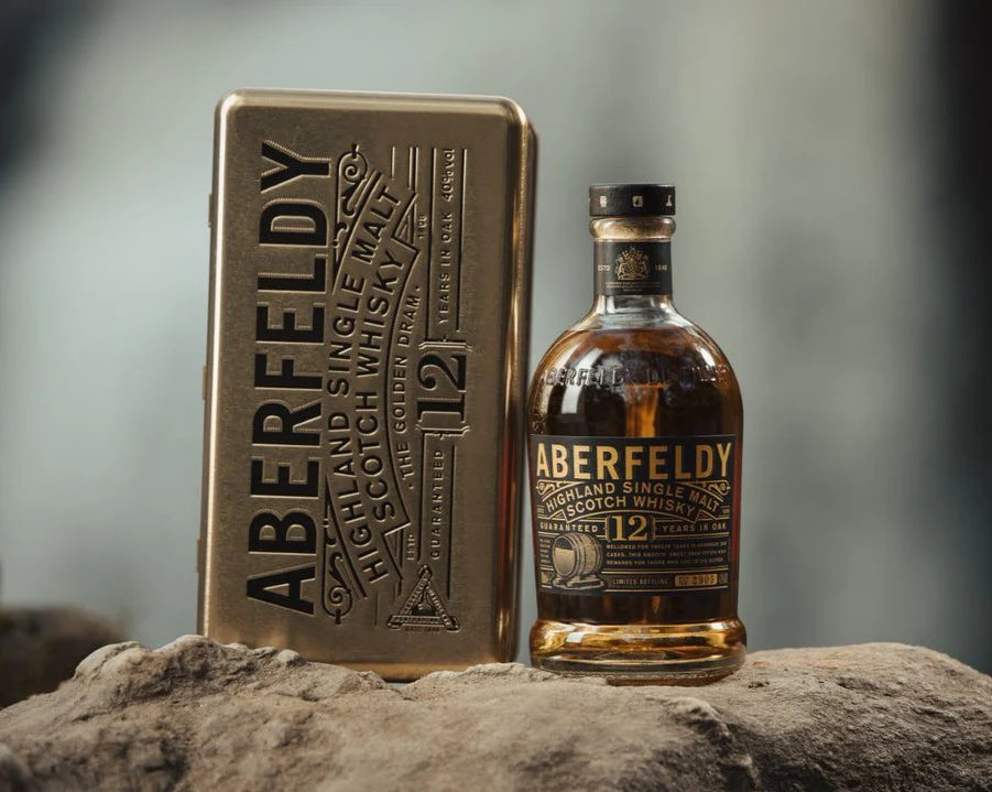 Aberfeldy 12 Year Old Gold Bar Gift Pack