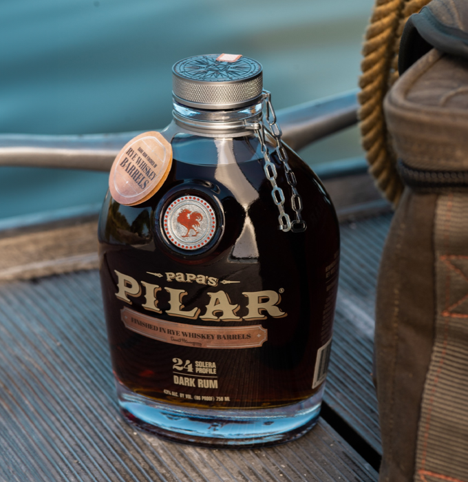Papa's Pilar Dark Rum Rye Cask Finish 750ML