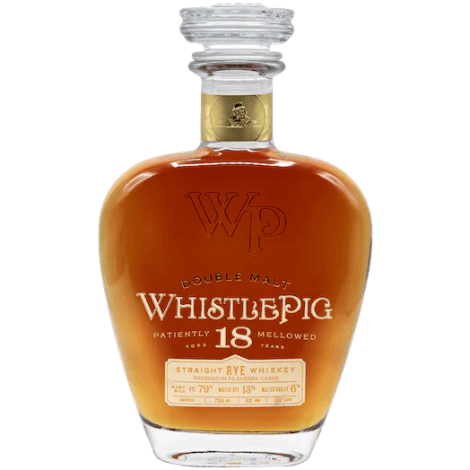 WhistlePig 18 Year Double Malt Single Barrel Straight Rye