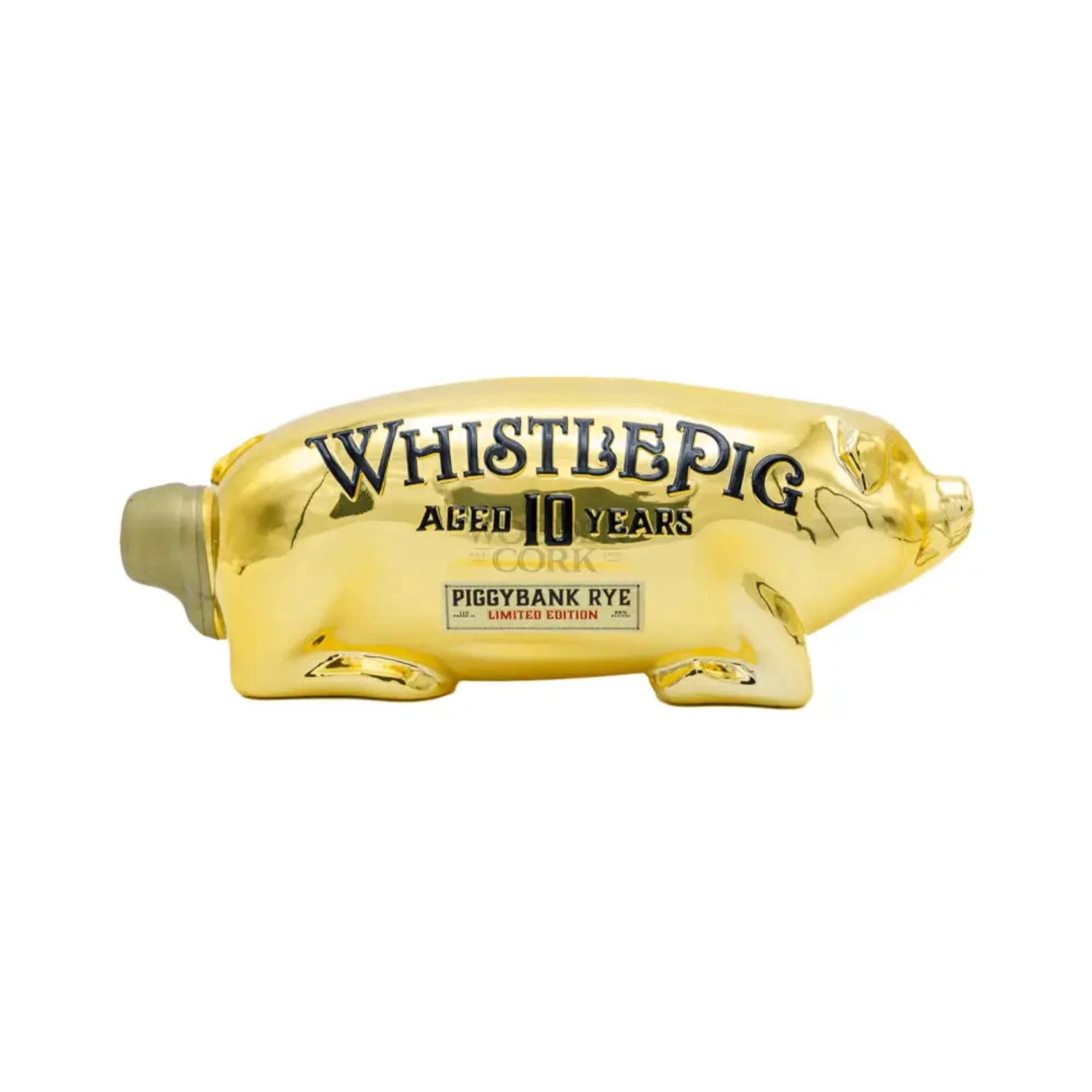 WhistlePig Piggybank Rye Gold Limited Edition Proof 110 10 year