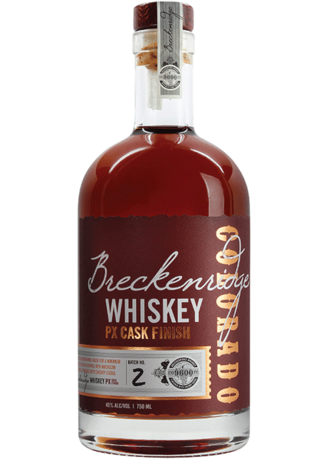 Breckenridge Bourbon PX Sherry Cask Finish